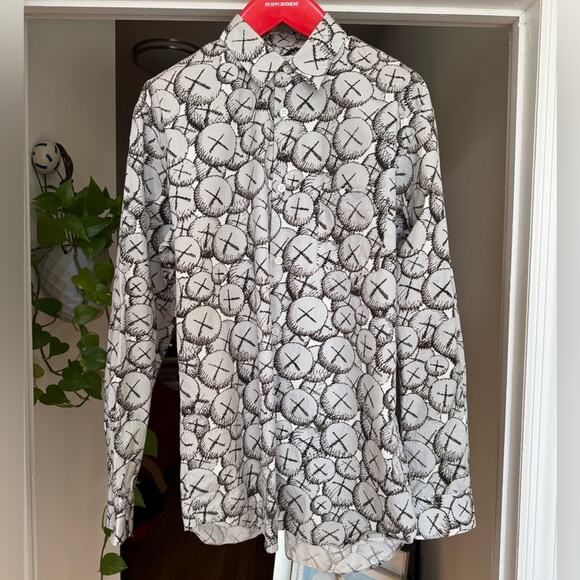 Comme des garçon x kaws print shirt - Picture 2 of 7